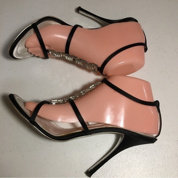 Giuseppe Zanoth Design Sandal Heels Shoes Size 40 SB-BH - Picture 9 of 13